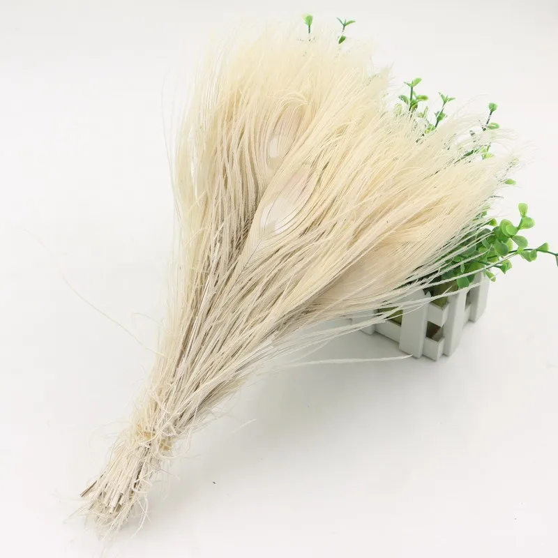 200 шт./лот полный глаз окрашенные Королевский синий павлиний хвост перья для