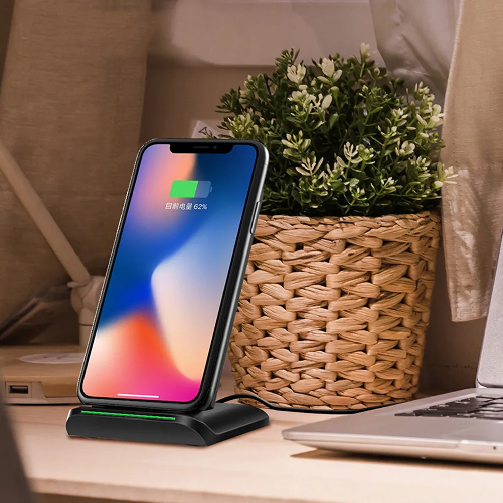 Беспроводная зарядная подставка EPULA Qi для Samsung S9 беспроводной мобильный телефон