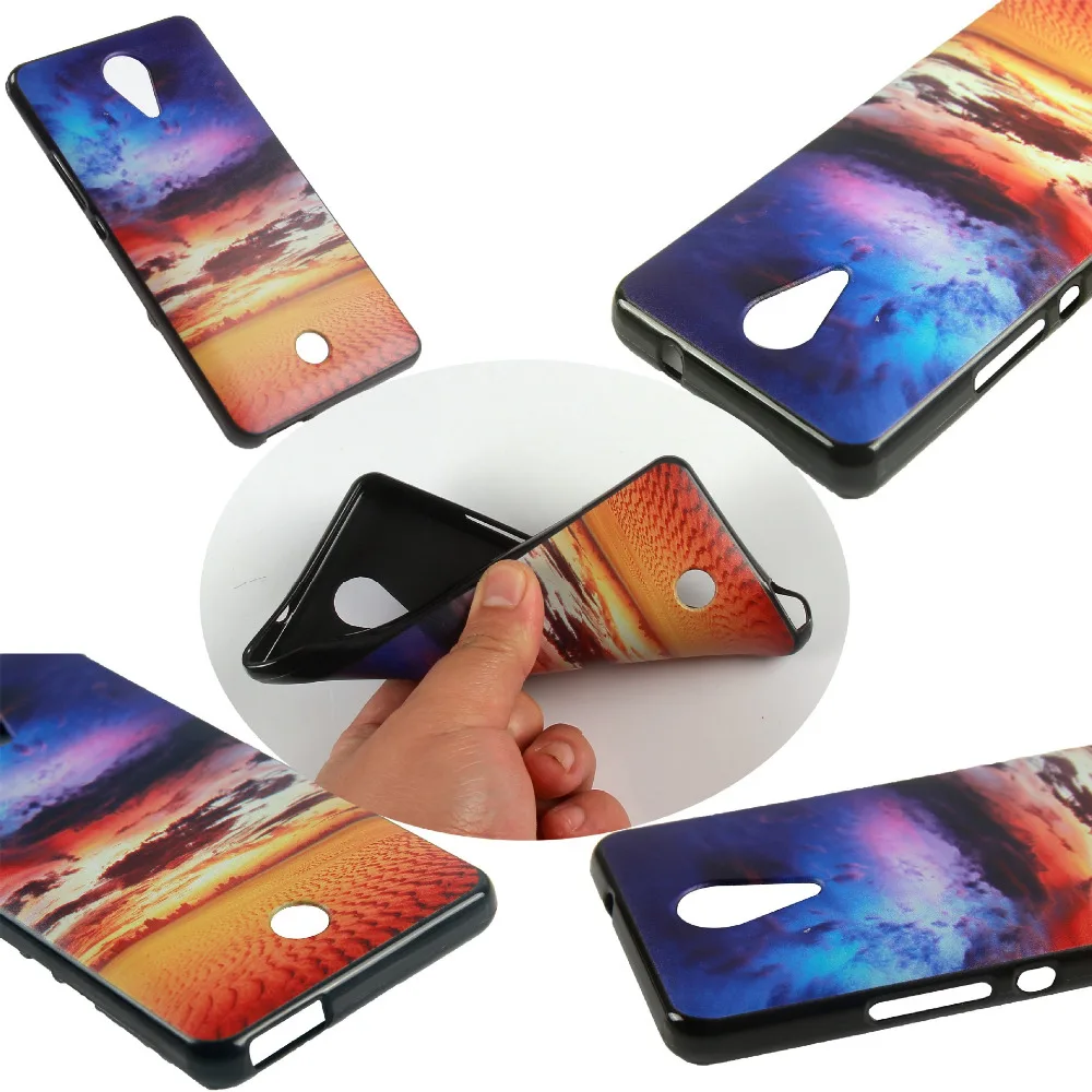 Телефон Чехол для Wiko Томми Случае Печати Pattern Мягкий TPU задняя Крышка Протектор Copa