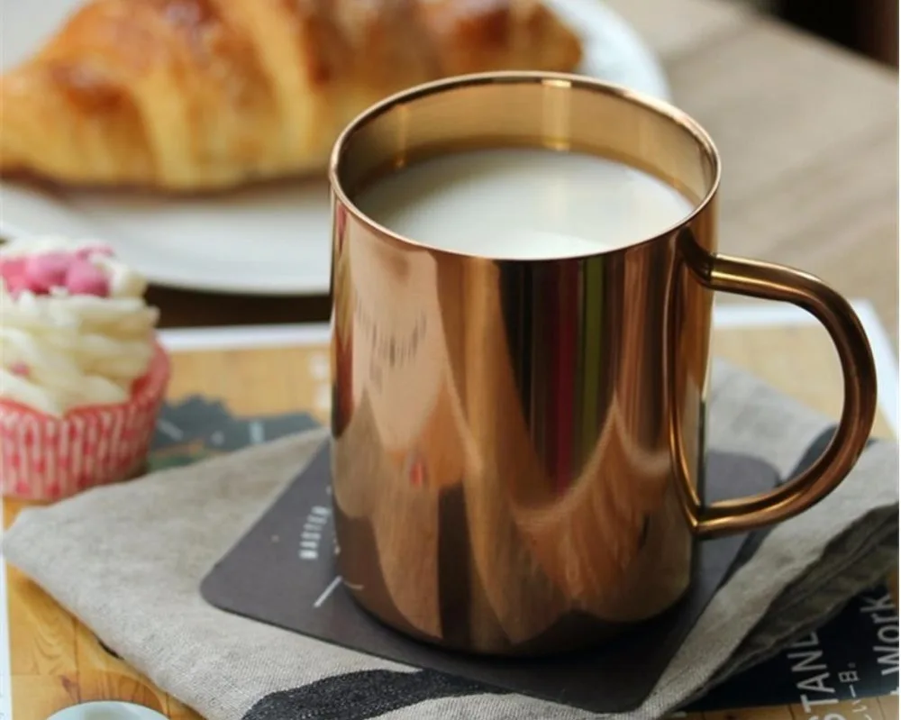 2 шт./компл. медные кружки из нержавеющей стали Московский мул кружка для пива