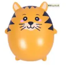 tiger Милые кавайные мягкие сжимаемые игрушки, мягкие Мультяшные животные, мягкие медленно поднимающиеся сжимаемые игрушки для снятия стресса, игрушки для детей, аутизм - Цвет: tiger
