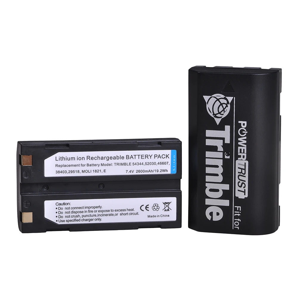 

2Pc 54344 92600 Battery for Trimble 29518, 46607, 52030, 38403, R8,5700,5800, R6, R7, R8, R8 GNSS, MT1000 GPS Receiver Ei-D-Li1