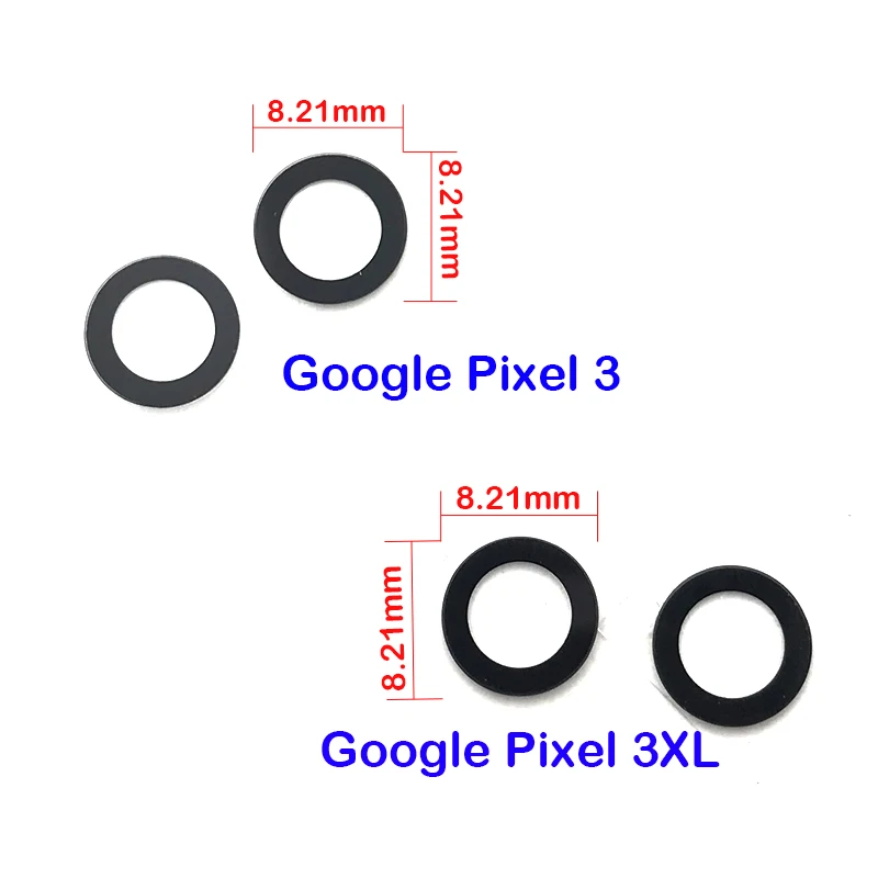 

New Back Rear Camera Lens Glass Pixel 3 XL / Pixel3 Glass With Glue Repair Parts