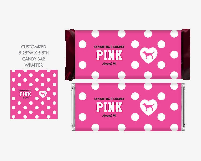 48* Personalized Candy Wrapper Supplies Wedding Chocolate Bar Wrappers Dress Personalised | Дом и сад