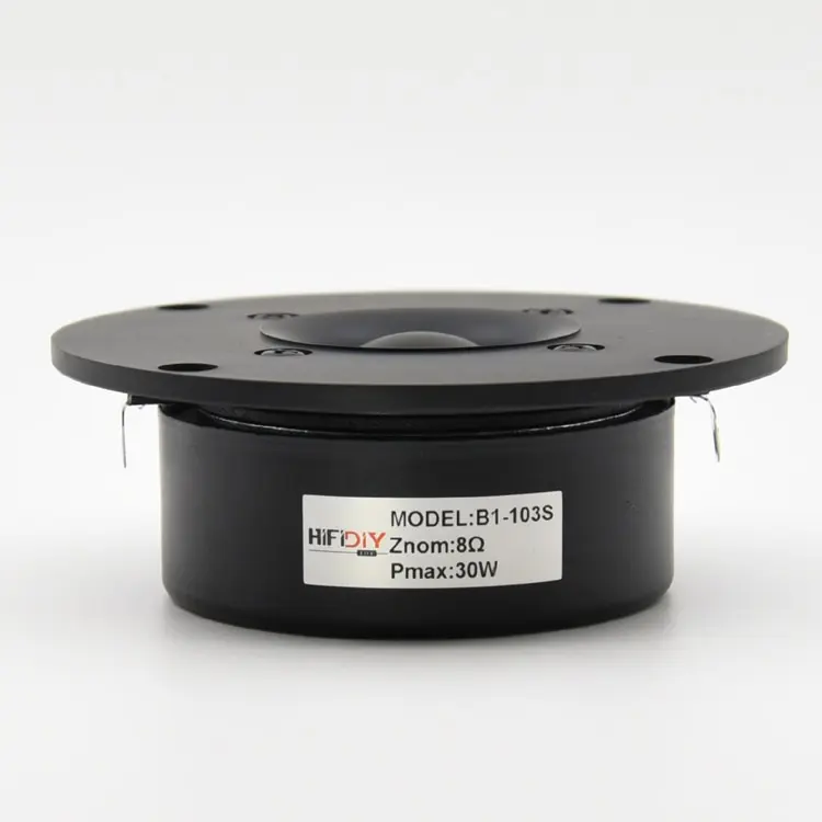 HIFIDIY LIVE hifi 4 дюймов твитер динамик блок черный шелк мембрана золото металлическая пленка 8OHM 30 Вт пластиковый тройной громкоговоритель B1-103S