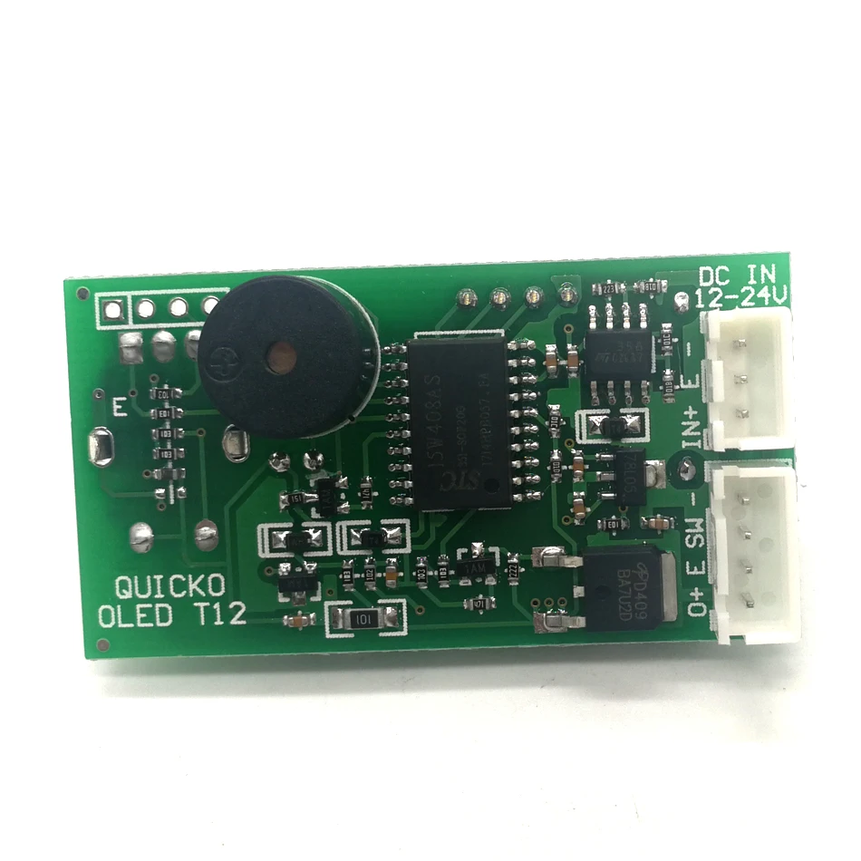 QUICKO паяльная станция DIY наборы/STC T12 OLED цифровой контроллер температуры/T12-907 ручка Meatal чехол с T12-K паяльник