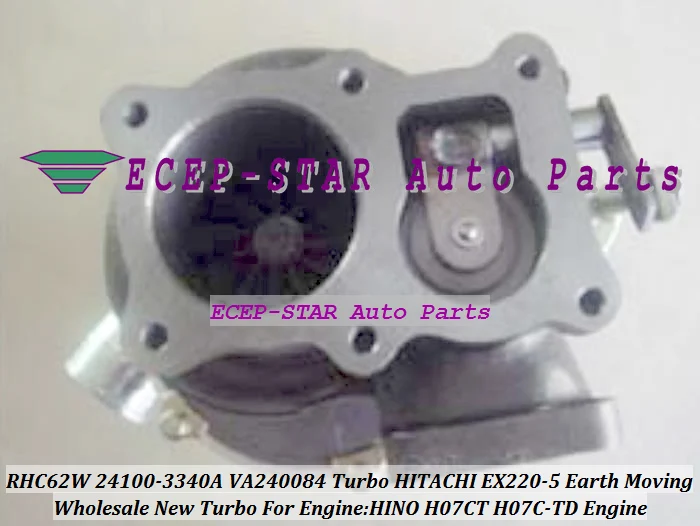 RHC62W 241003340 VA240084 24100 3260A 241003260A CUBE Turbo для Hitachi EX220 5 Earth MOVE HINO H07CT H07C TD|turbo kit for honda|turbo rhf5turbo