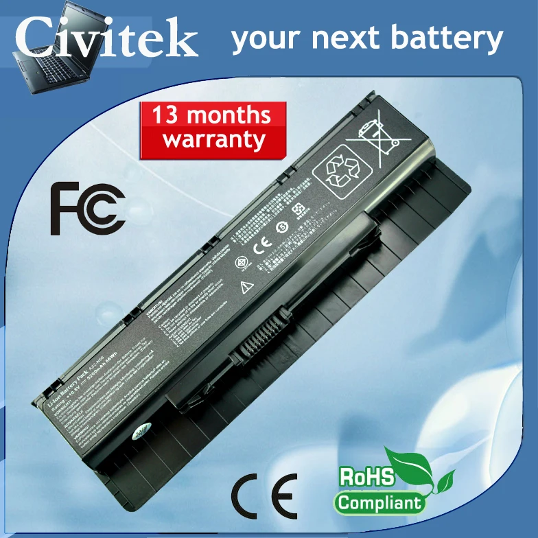 

Новый аккумулятор для ноутбука Asus N46 N46V N46VJ N46VM N46VZ N56 N56D N56V N56VJ N76 N76V A31-N56 A32-N56