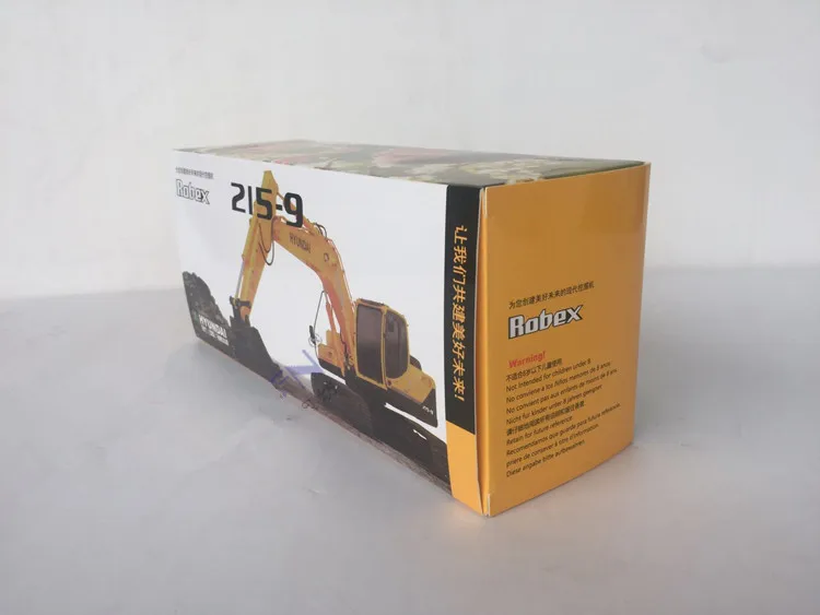 Коллекционная модель игрушки из сплава 1:40 масштаб HYUNDAI R215-9 гидравлический экскаватор инженерное оборудование литье под давлением модель украшения игрушки
