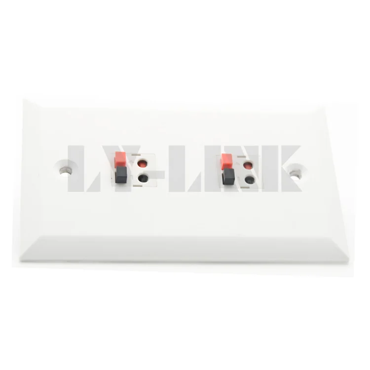 1 Gang US Style Spring Clip 2 0 настенная панель динамика|wall plate|speaker wall platesound plate |