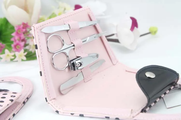 Маникюрный набор свадебные принадлежности сумки из натуральной кожи