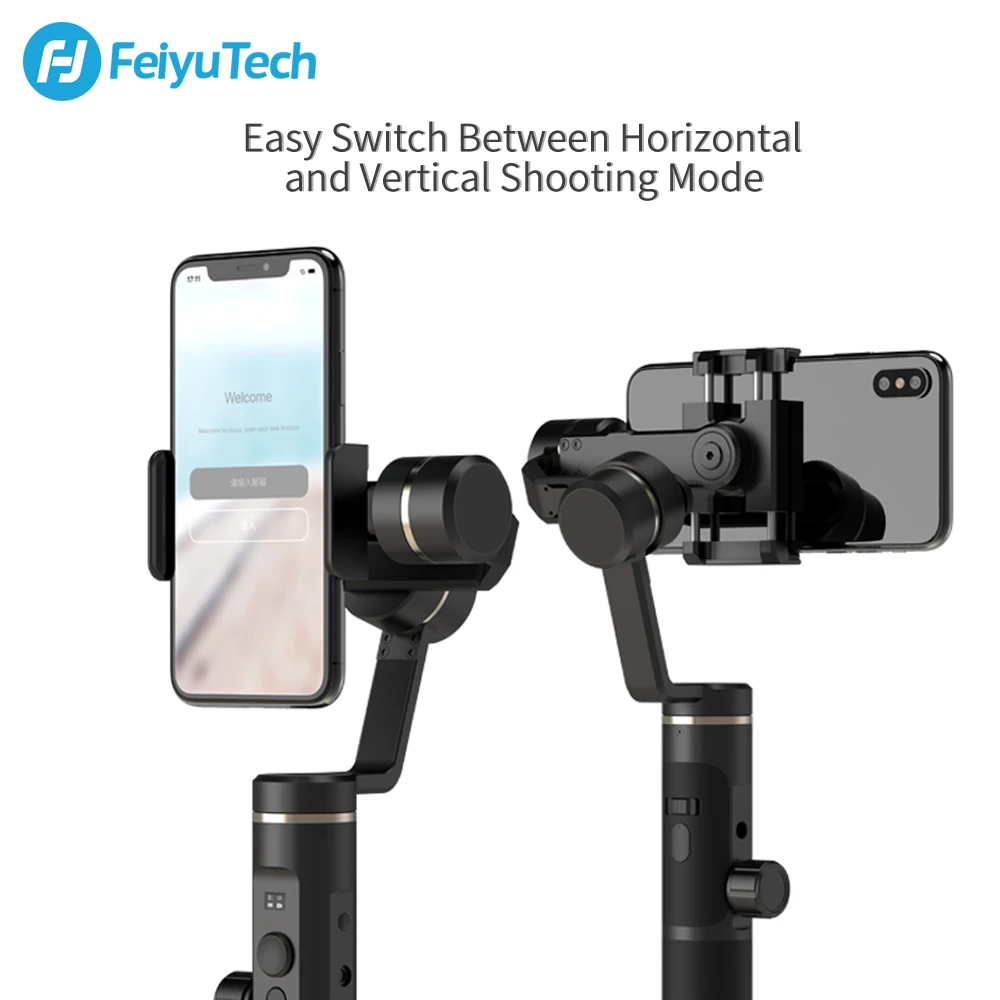 FeiyuTech SPG2 Gimbal 3 осевой Ручной Стабилизатор для смартфона iPhone X 8 7 OPPO Samsung ViVO телефоны