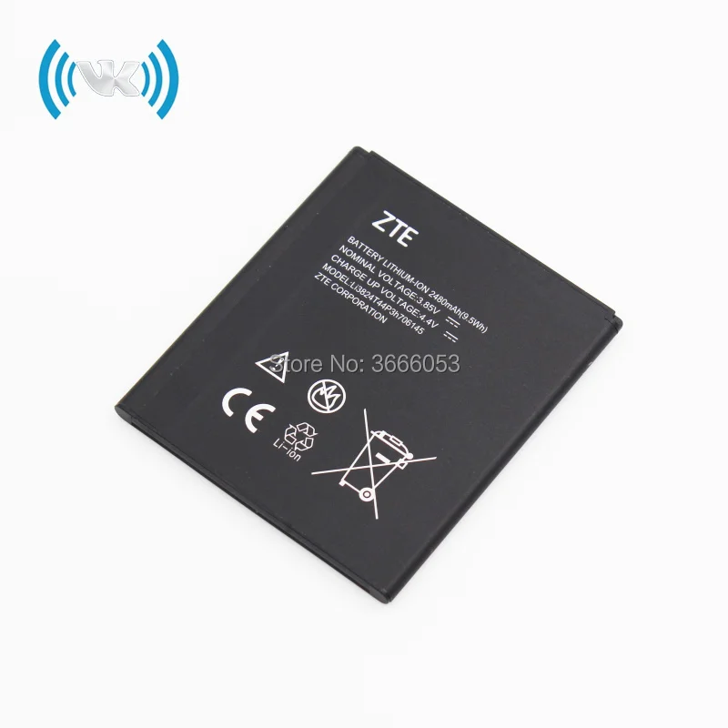 VK Новый 2480 mAh/9.5Wh 3 8 V Li3824T44P3h706145 Аккумулятор для ZTE Grand X 2 X2 Z850 мобильный литий ионный