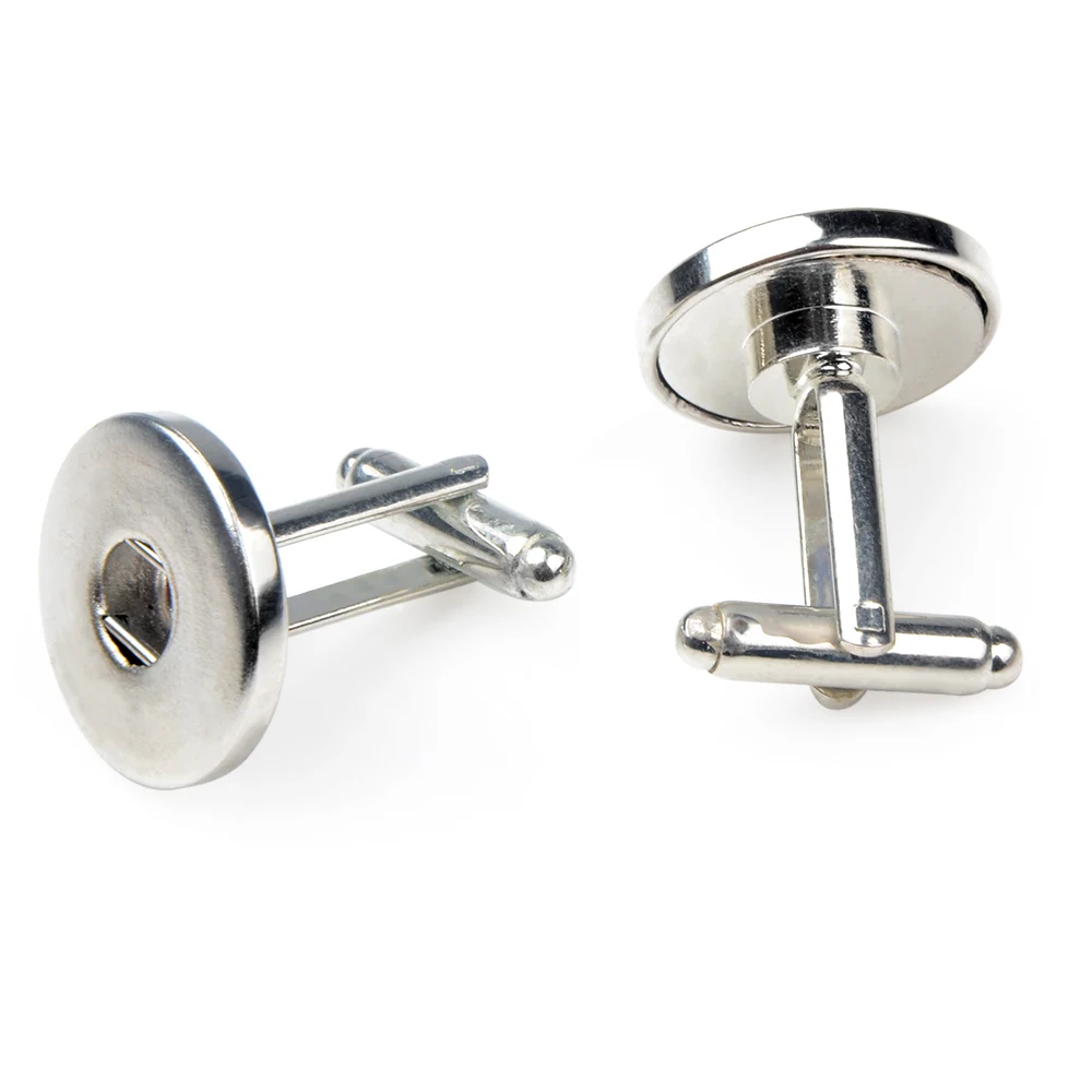 

Wholesale DIY Snap Button Cuff-Link Jewelry 18MM