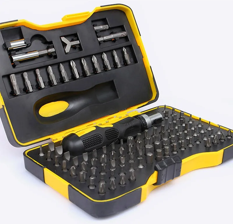Набор многофункциональных отверток с храповым механизмом 101 шт.|repair tool|tools