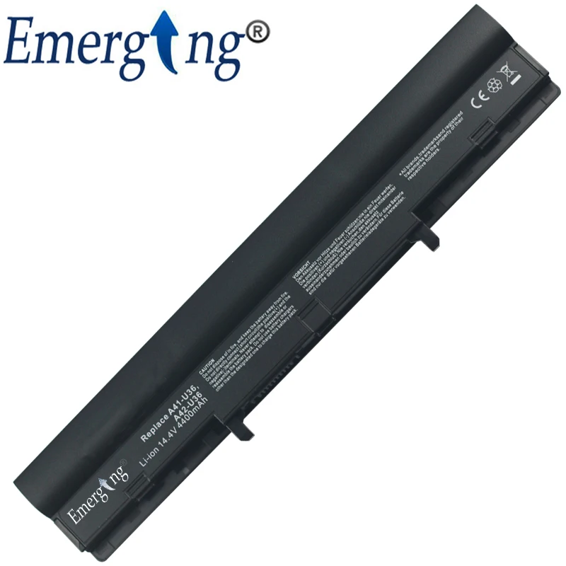 14 4 v 4400mah корейский сотовый Новый аккумулятор для ноутбука ASUSA41-U36 A42-U36 U32 U32U U36 U36J
