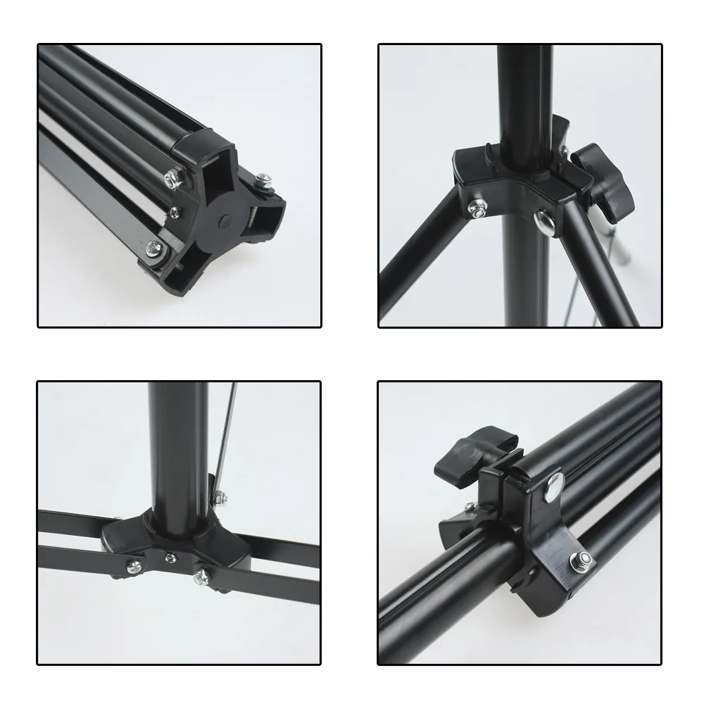 Металлический штатив для фотосъемки 2 м * стойка держатель фона с регулируемой