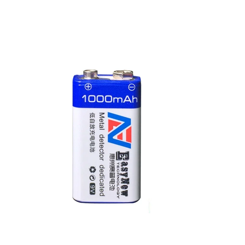 Hot-selling 2pcs/lot 1000mAh Li-ion 9 V Rechargeable Batteries+9v | Электроника