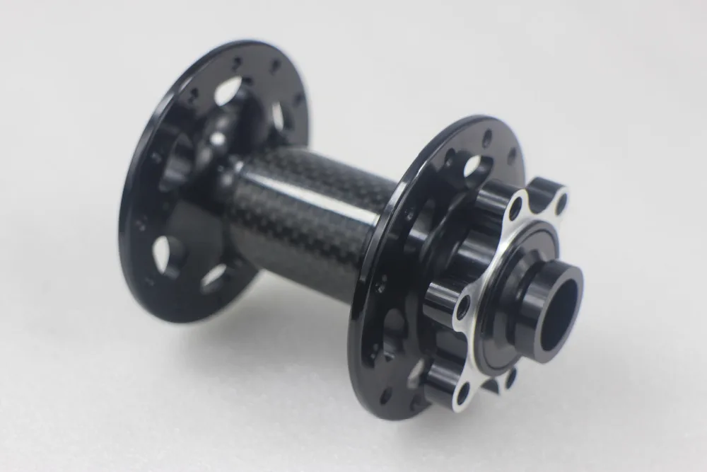 MTB XC Powerway M64 велосипедный диск Передняя Ступица из углеродного сплава 6 болтов 24