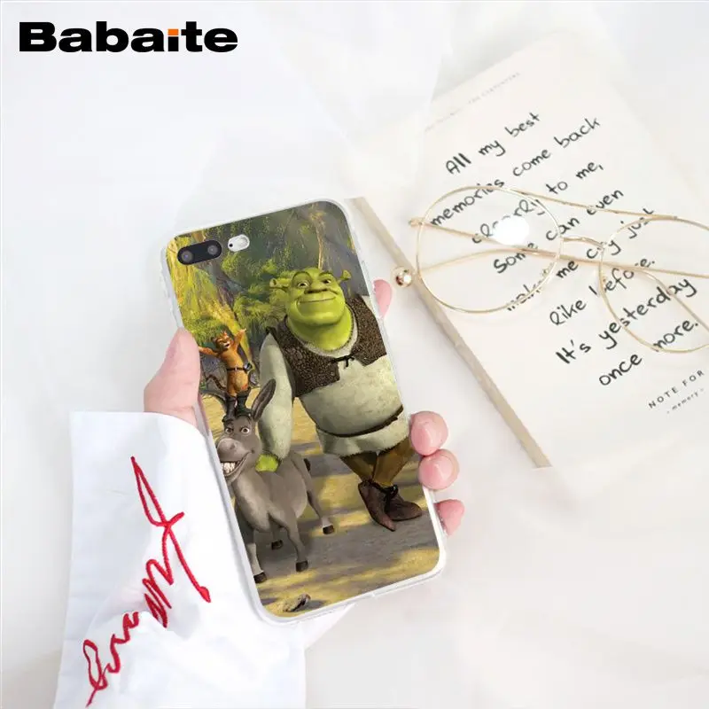 Babaite мультяшный чехол для телефона Moive Shrek Coon для iphone 11 Pro 11Pro Max 6S 6plus 7plus 8 8Plus X Xs MAX 5 5S XR