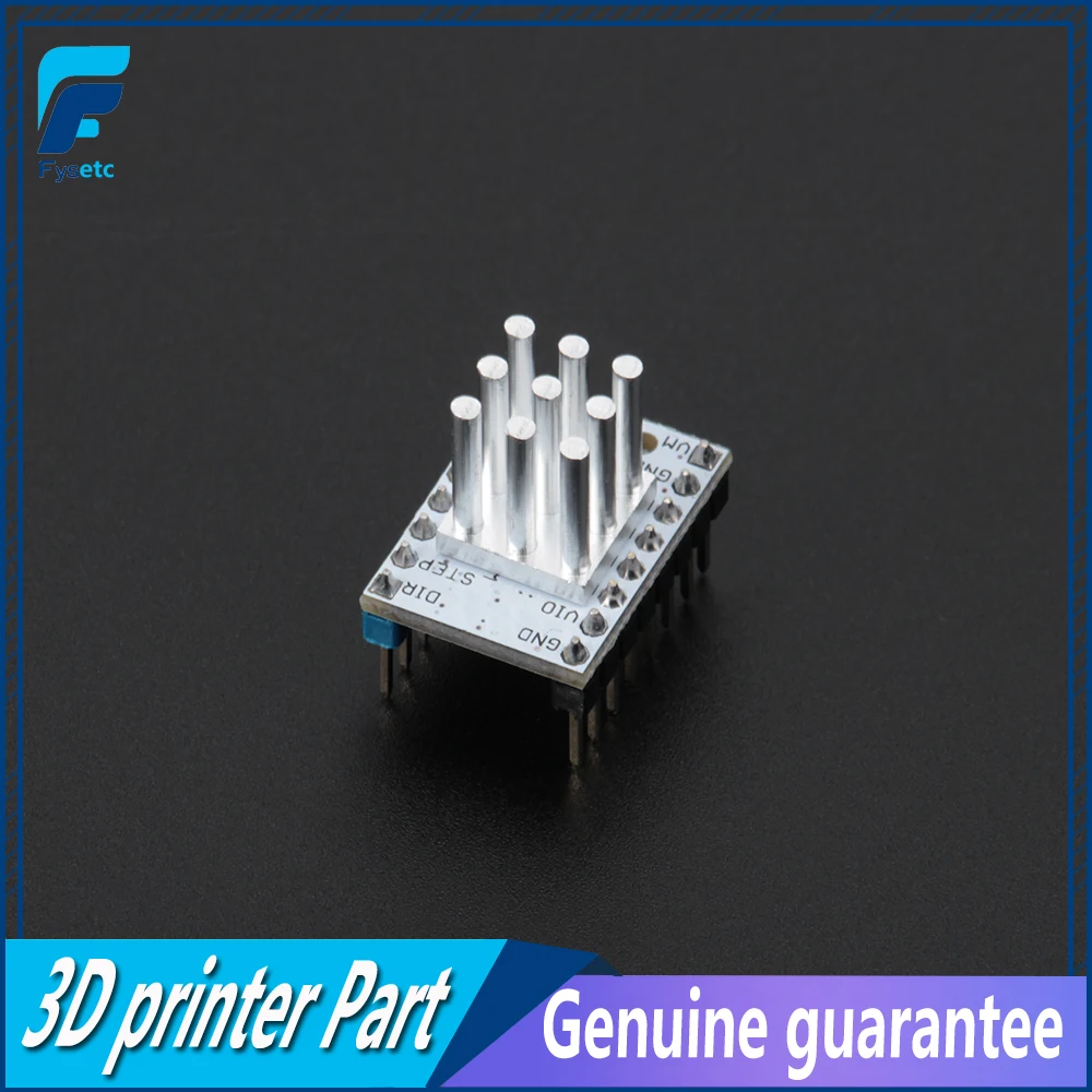 5pcs 3D Printer Parts Cooling Block Heatsink 10*10*12.5mm Square ICK S Radiator Heat sinks for TMC2100 /TMC2208 /TMC2130 | Компьютеры и