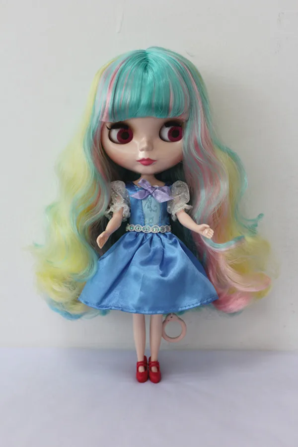 Бесплатная доставка Blygirl Горячие предложения Blyth обнаженные куклы красочные
