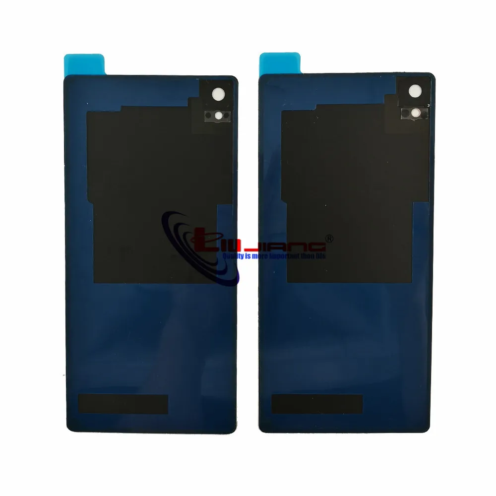 Liujiang Новая задняя крышка батареи для sony Z3 L55T D6603 D6653 D6643 задняя дверь стеклянный чехол с NFC Замена