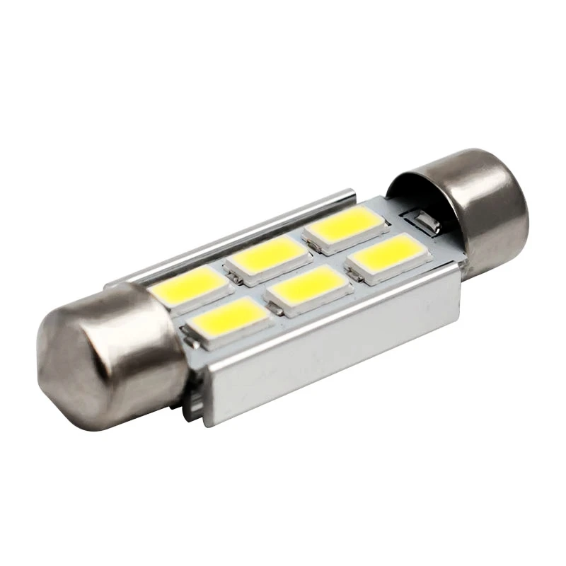 1 шт. гирлянда CANBUS 31 мм 36 39 C5W светодиодный свет без ошибок 5630 5730 6 SMD автомобильный