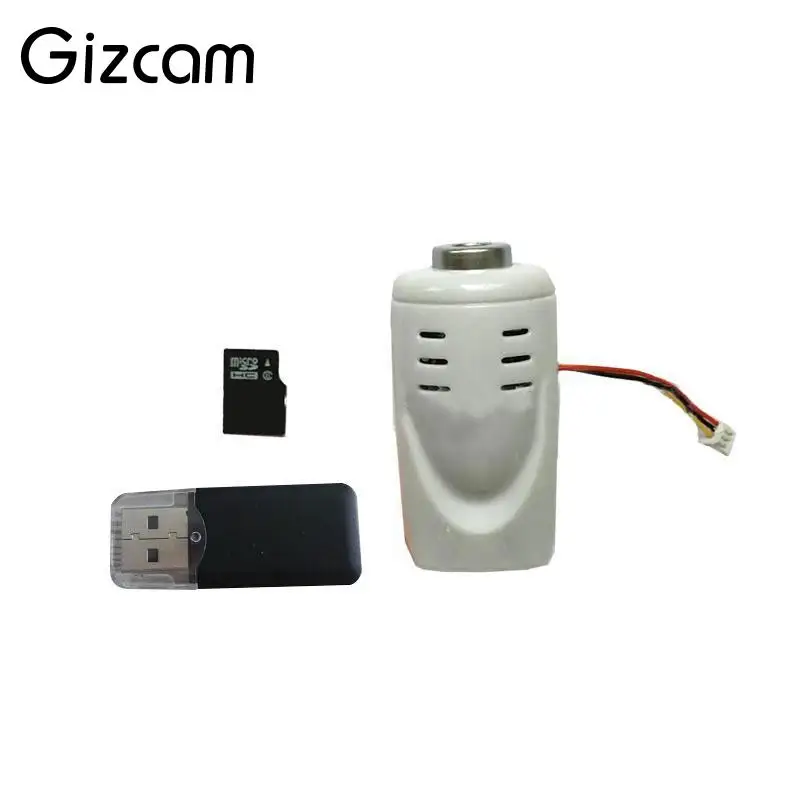 Gizcam Радиоуправляемый Дрон часть микро SD 2MP Мини HD камера для Syma x5c x5sc 1 m68 k300c