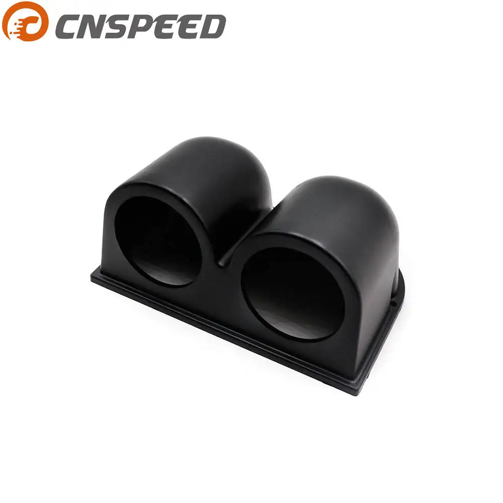 CNSPEED 52 мм двойной измерительный прибор Pod Gauge держатель Pod Gauge Cup Dash Pod держатель пластиковый держатель Автомобильный измеритель