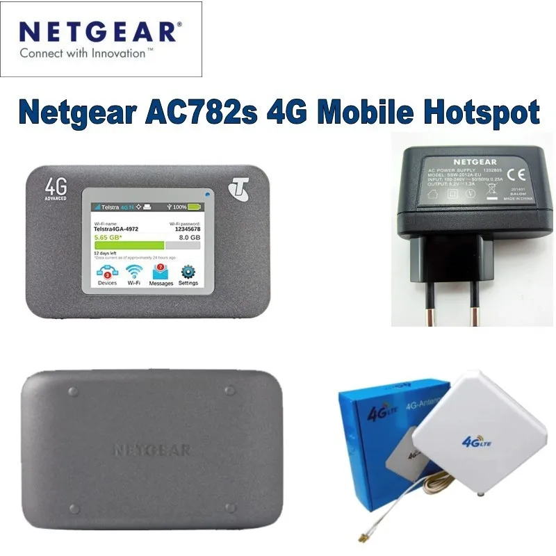 Разблокированный мобильный роутер Netgear Aircard 782S AC782S точка доступа CAT4 Wi Fi 4G LTE plus 4g mimo