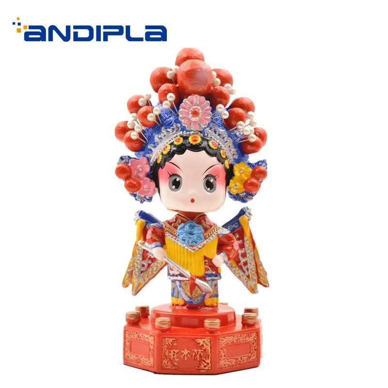 Китайский Стиль Пекинская опера драма маленькое украшение керамическая