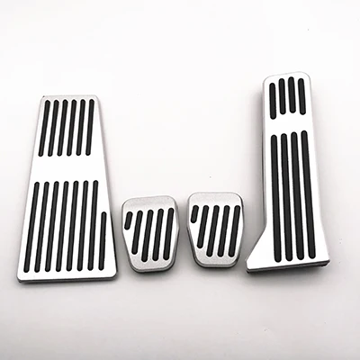 MT FULL SET 4 PCS Автомобиль изменение газа ног педали для MAZDA 2/3/6/CX-3/CX-5/CX-9 Axela Atenza, авто Спортивная тарелка украсить аксессуар - Название цвета: MT FULL SET 4 PCS