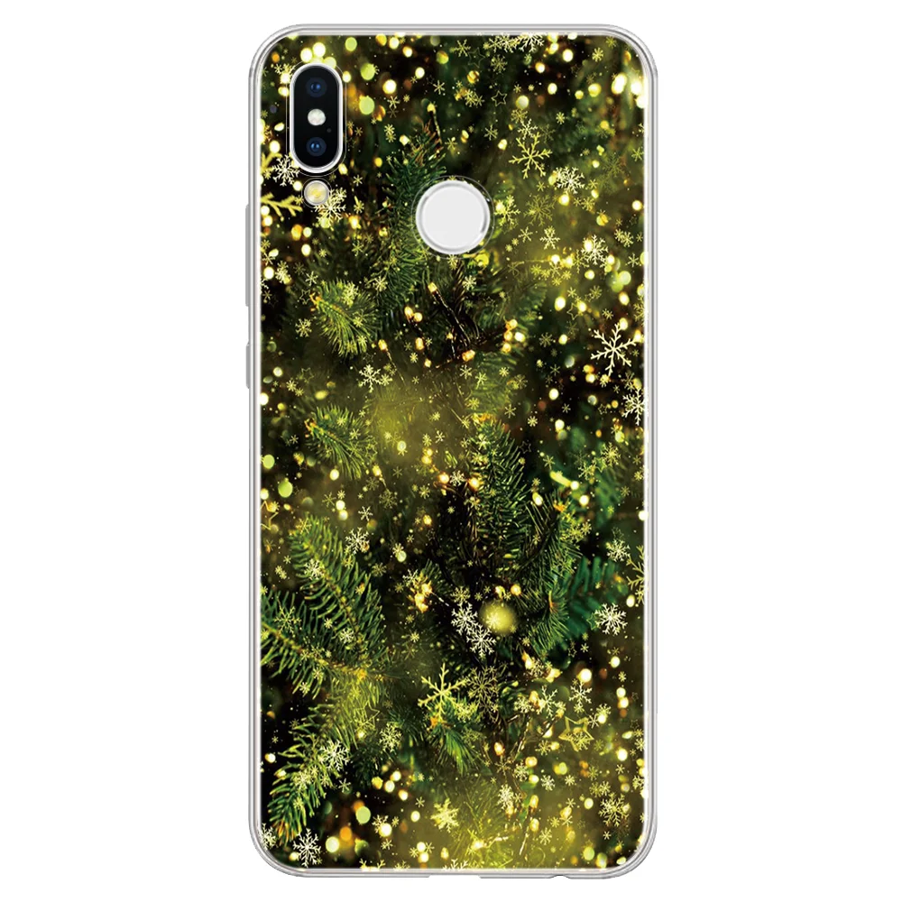 Рождество покрытие стола для huawei P20 Pro P30 P8 P9 P10 Коврики 10 20 30 Lite P Smart для huawei Honor 7A 8X9 10 Lite TPU чехол