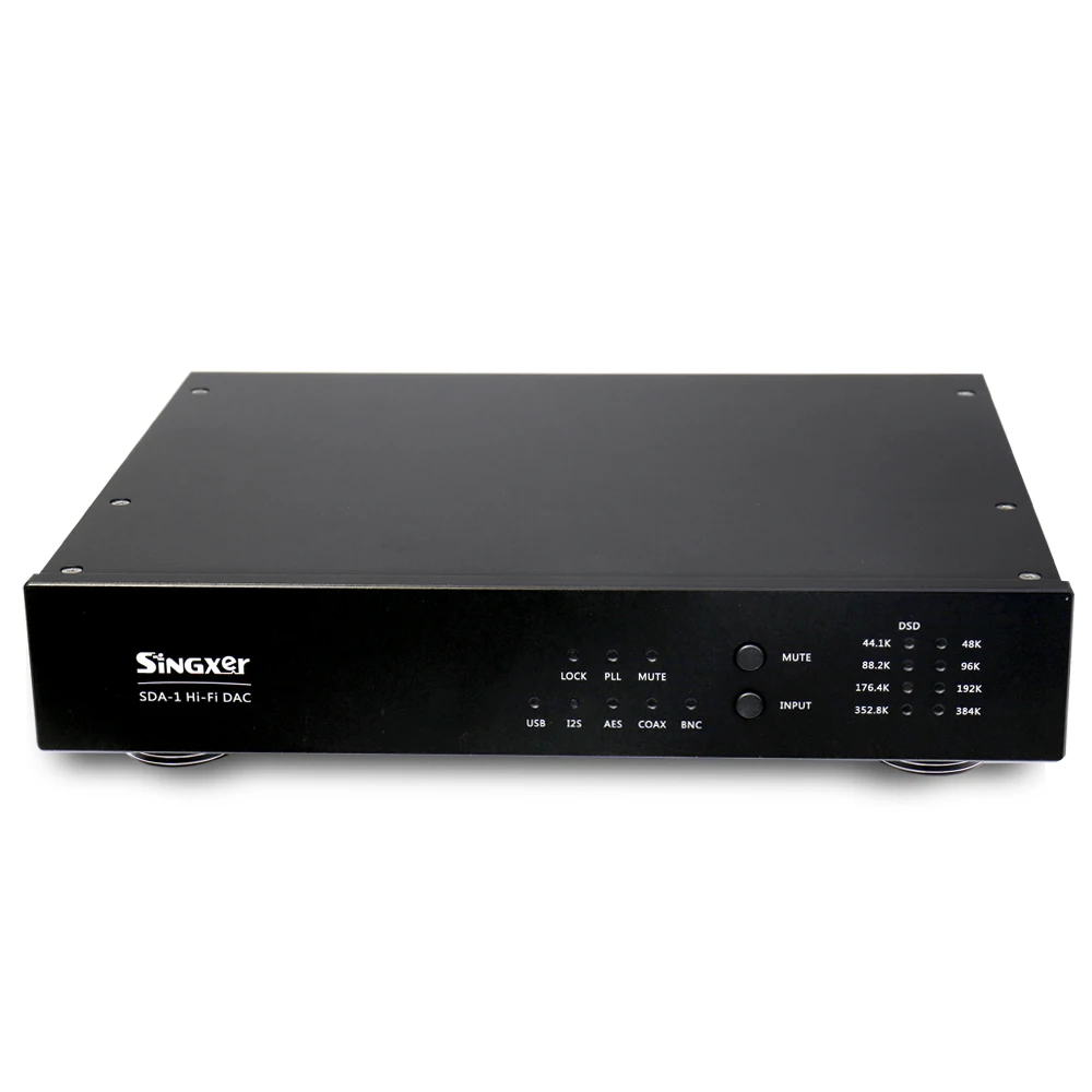 

Singxer SDA-1 AK4118 DAC Amp DSD512 xCORE-200 USB2.0 PCM HDMI XMOS HiFi Audio Decoder Amplifier Digital-to-Analog Converter DAC