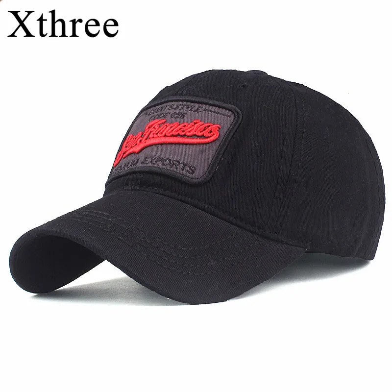 

Мужская и Женская Бейсболка Xthree, летняя бейсбольная кепка хорошего качества с вышивкой, повседневная Кепка, бейсбольная кепка