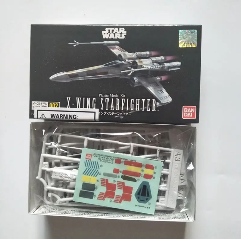 Звездные войны автомобиль X-Wing Starfighter 002 ПВХ фигурка модель куклы игрушки Фигурки