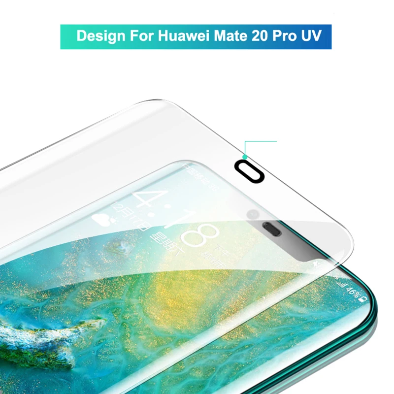 20D УФ Полное стекло для Huawei Honor 20 Pro 20i защита экрана клеевая пленка Nova 5i 5 P30 Mate |