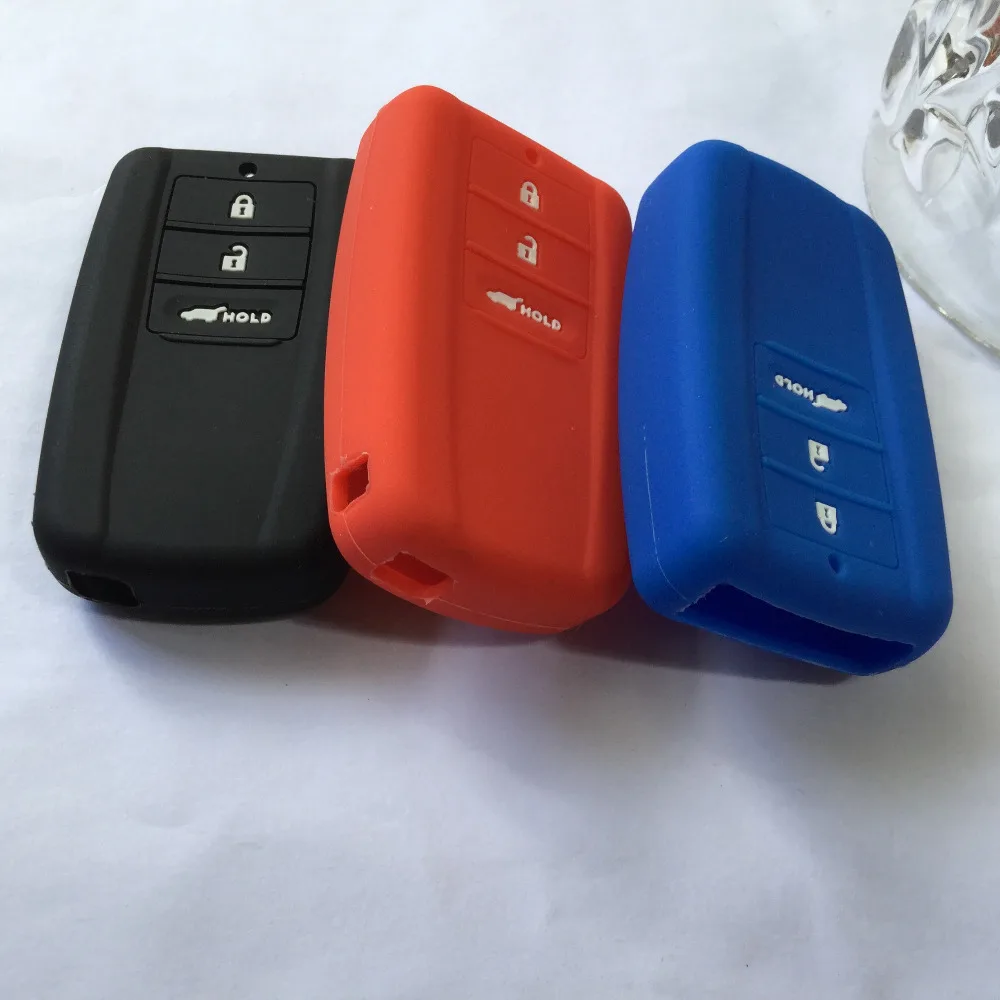 Умный брелок для дистанционного ключа с 3 кнопками силиконовый держатель Acura ILX TLX