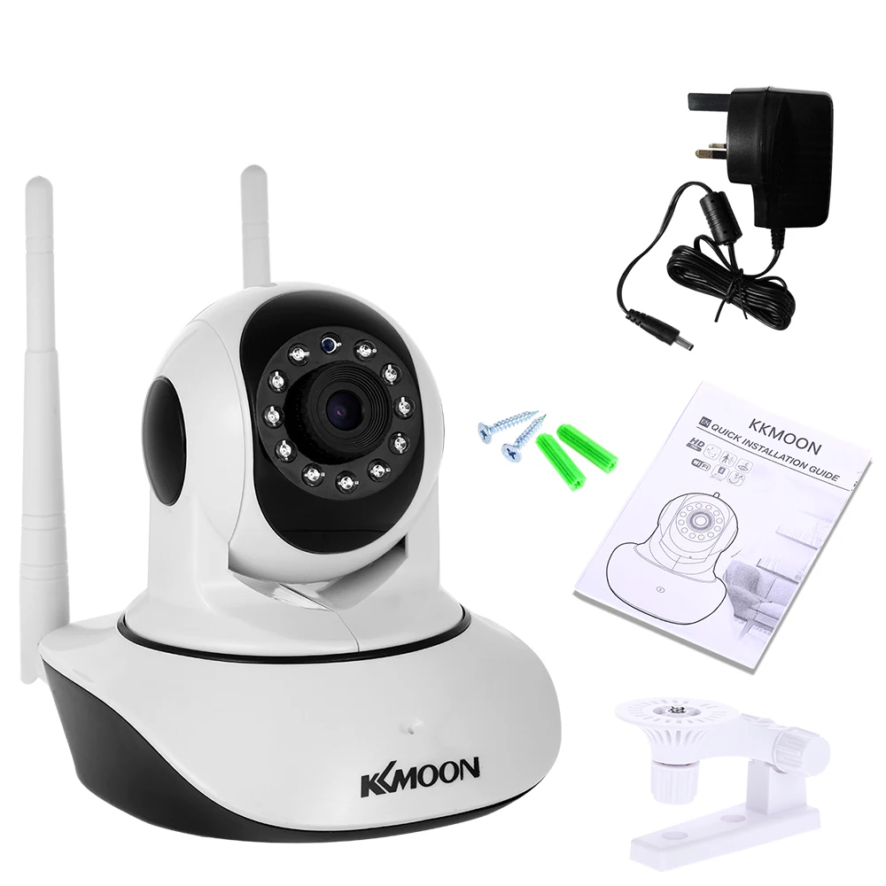 Беспроводная IP-камера HD 720P с поддержкой Wi-Fi панорамирования наклона 1/4 МП CMOS