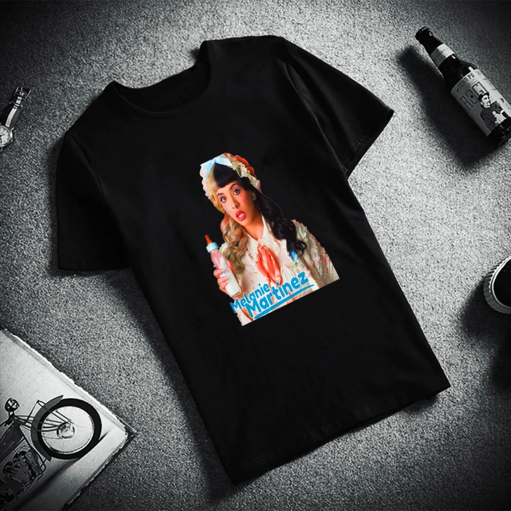 Модная футболка с короткими рукавами Cry Baby Мелани Мартинес, хлопок, топ, футболки для женщин, Повседневная футболка с круглым вырезом, Футболки унисекс