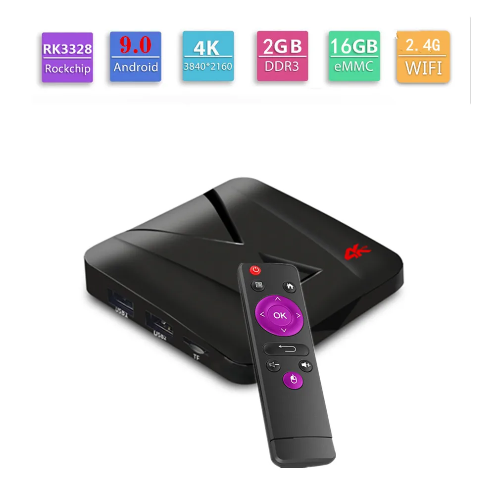 ТВ-приставка MX10 mini Android 9 0 2 ГБ DDR3 16 Гб eMMC Четырехъядерный 4K HDR 4 ГГц Wi-Fi USB 3 Смарт PK X96