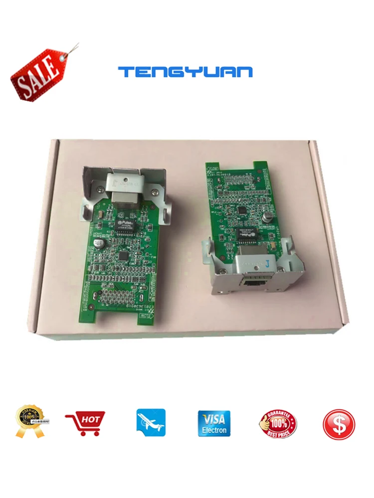 

2 шт. X сетевая карта принтера для Canon IR2318L IR2320 IR 2320 2420 Nw If адаптер In-E14 E14 части сетевого принтера