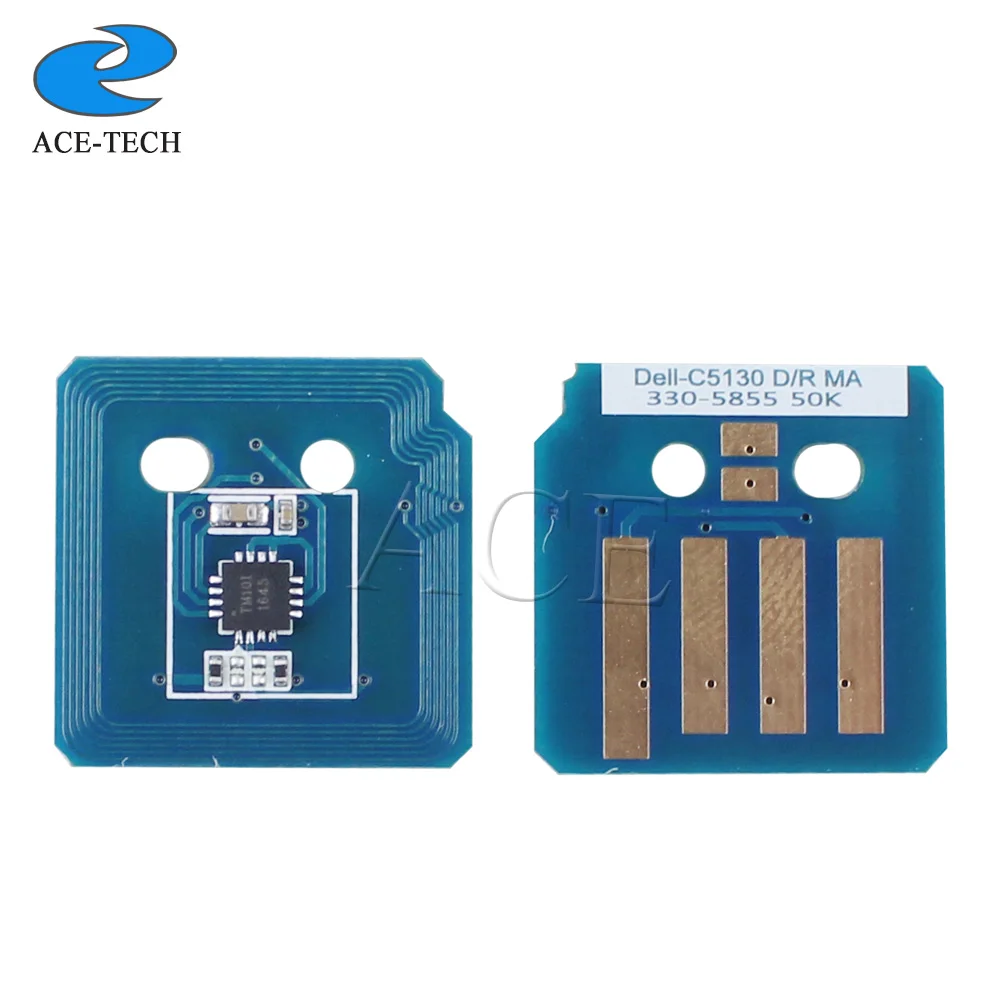 

12/18k 330-5846K 330-5850C 330-5843M 330-5852Y Photosensitive Drum Reset Chip is suitable for DELL C5130cdn