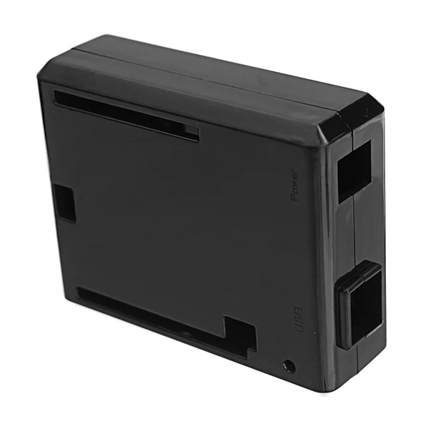 Черный ABS пластиковый корпус защитный чехол для Arduino UNO R3 плата Совместимость USB
