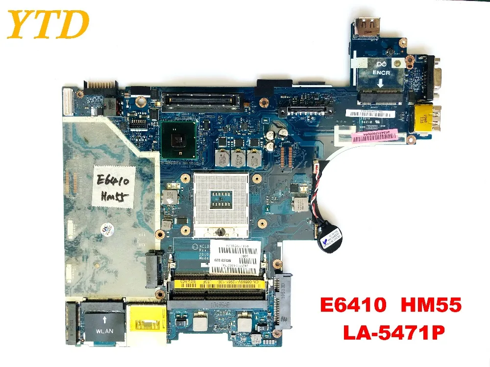 

Оригинальный Для DELL E6410 Материнская плата ноутбука E6410 HM55 LA-5471P испытанное хорошее Бесплатная доставка