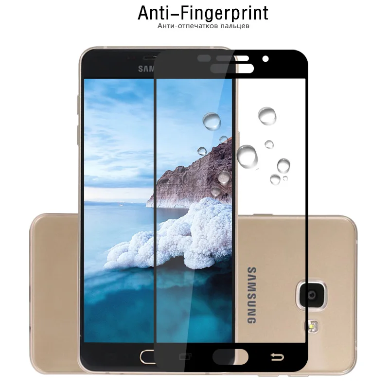 Для Samsung Galaxy A7 2016 A710 Защитная стеклянная пленка Задняя SM-A710F закаленная