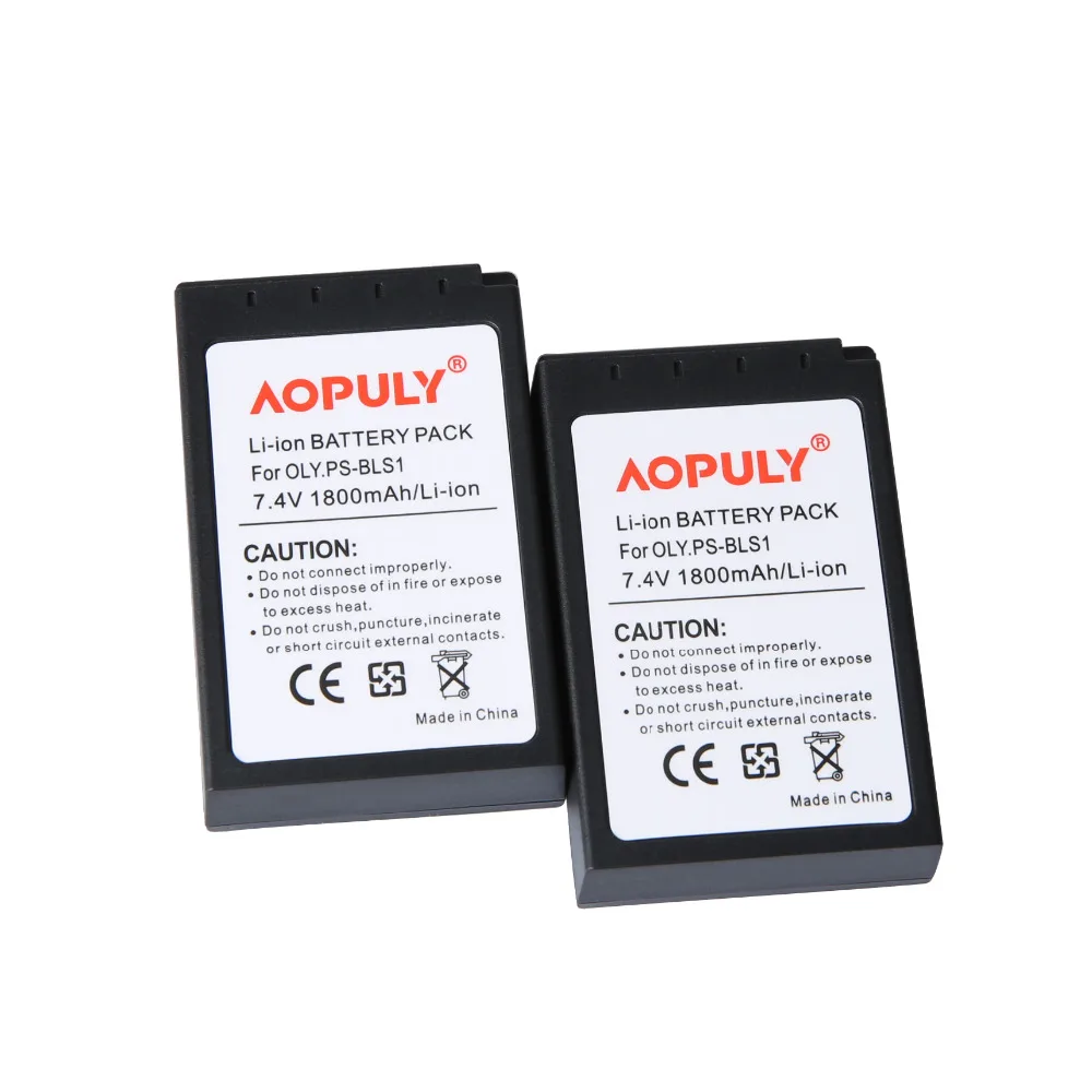 5*1800 мАч PS BLS1 PSBLS1 аккумуляторная батарея для Olympus PEN E PL1 PM1 EP3 EPL3 Evolt 420 620 450 400 410|for