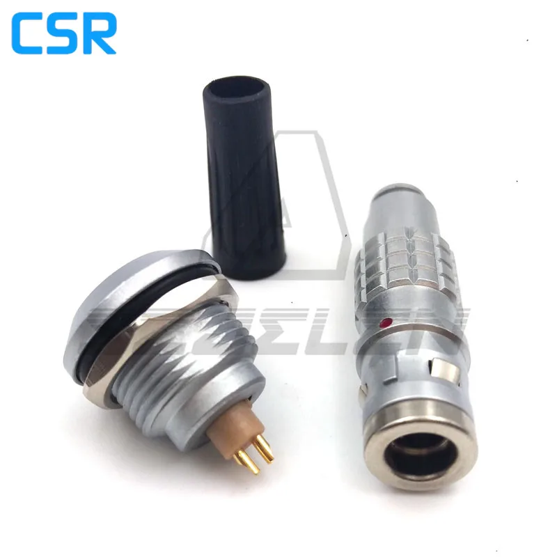 Lemo push pull Connector Watertight/waterproof connectors 2 pin IP68 FGG.1K.302.CLAD/EGG.1K.302.CLL Male and female | Обустройство