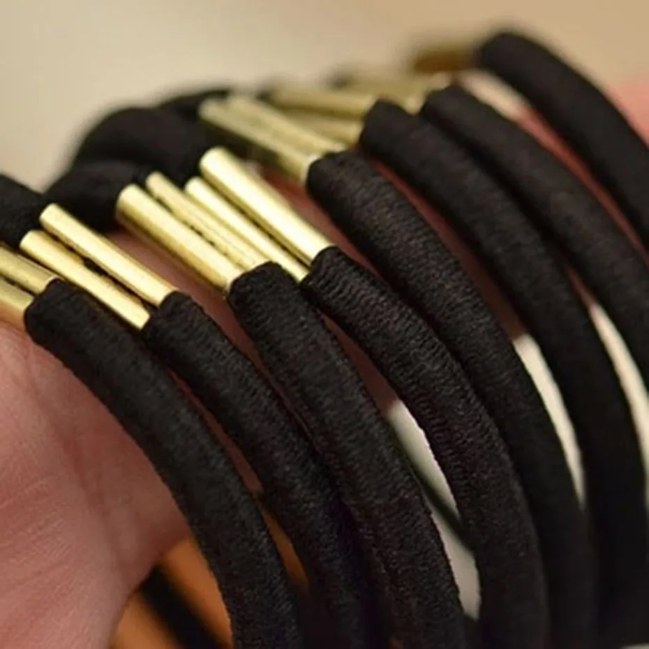 10 шт./компл. эластичный резиновый хвост для волос держатель женщин девушка